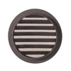 Renson 1062420 - inbouw ronde rooster alu 434r (dia 125) structuur 7016 | 10 stuks