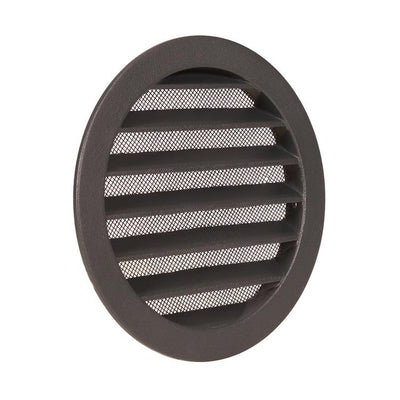 Renson 1062421 - inbouw ronde rooster alu 434r (dia 150) structuur 7016 | 10 stuks