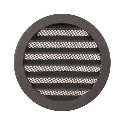 Renson 1062421 - inbouw ronde rooster alu 434r (dia 150) structuur 7016 | 10 stuks