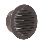 Renson 1062422 - inb. schoepenrooster rond alu 435r (dia 80) structuur 7016 | 12 stuks - afbeelding 1