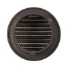 Renson 1062422 - inb. schoepenrooster rond alu 435r (dia 80) structuur 7016 | 12 stuks