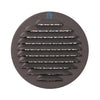 Renson 1062423 - inb.schoepenrooster rond alu 435r (dia 100) structuur 7016 | 8 stuks
