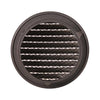 Renson 1062423 - inb.schoepenrooster rond alu 435r (dia 100) structuur 7016 | 8 stuks