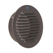 Renson 1062424 - inb.schoepenrooster rond alu 435r (dia 120) structuur 7016 | 5 stuks - afbeelding 1