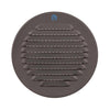 Renson 1062424 - inb.schoepenrooster rond alu 435r (dia 120) structuur 7016 | 5 stuks