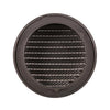 Renson 1062424 - inb.schoepenrooster rond alu 435r (dia 120) structuur 7016 | 5 stuks