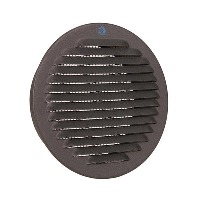 Renson 1062425 - inb.schoepenrooster rond alu 435r (dia 150) structuur 7016 | 5 stuks
