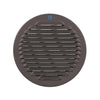 Renson 1062425 - inb.schoepenrooster rond alu 435r (dia 150) structuur 7016 | 5 stuks