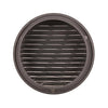 Renson 1062425 - inb.schoepenrooster rond alu 435r (dia 150) structuur 7016 | 5 stuks