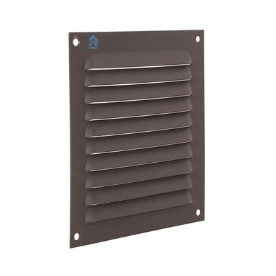 Renson 1062426 - opb.schoepenrooster plat alu 436 (150x150) structuur 7016 | 10 stuks