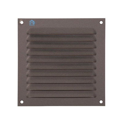 Renson 1062426 - opb.schoepenrooster plat alu 436 (150x150) structuur 7016 | 10 stuks