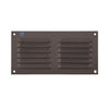 Renson 1062427 - opb.schoepenrooster plat alu 436 (200x100) structuur 7016 | 10 stuks
