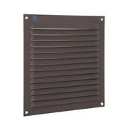Renson 1062428 - opb.schoepenrooster plat alu 436 (200x200) structuur 7016 | 10 stuks - afbeelding 1