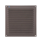 Renson 1062428 - opb.schoepenrooster plat alu 436 (200x200) structuur 7016 | 10 stuks - afbeelding 2