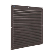 Renson 1062430 - opb.schoepenrooster plat alu 436 (300x300) structuur 7016 | 10 stuks - afbeelding 1
