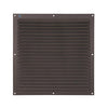 Renson 1062430 - opb.schoepenrooster plat alu 436 (300x300) structuur 7016 | 10 stuks