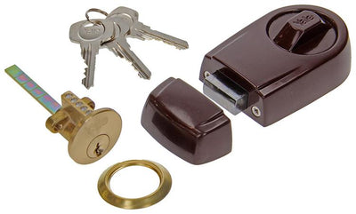 Yale 1019121 - oplegslot rim lock bruin | 1 stuks