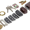 Yale 1019121 - oplegslot rim lock bruin | 1 stuks