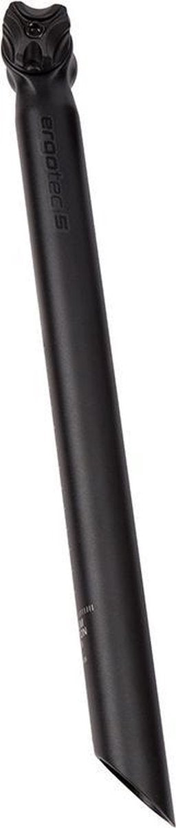 Ergotec zadelpen viper 27,2 x 400 mm 30 mm offset zwart