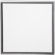 Https: www.cchobby.nl canvas-met-lijst-afm-50x50-cm-360-gr-antiek-zilver-wit-1-stuk - afbeelding 1