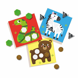 Ses creative ses my first - sensory mozaïek kaarten