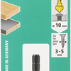 Wolfcraft verzinkboor | ws | 6-kant | ø10mm | 1 stuk - 2582000