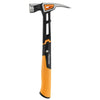 Fiskars isocore - timmermanshamer - l - schokabsorberend - magnetische nagelhouder