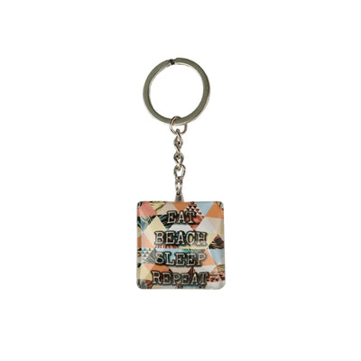 Gerkimex sleutelhanger met tekst 3,5x3,5x2cm