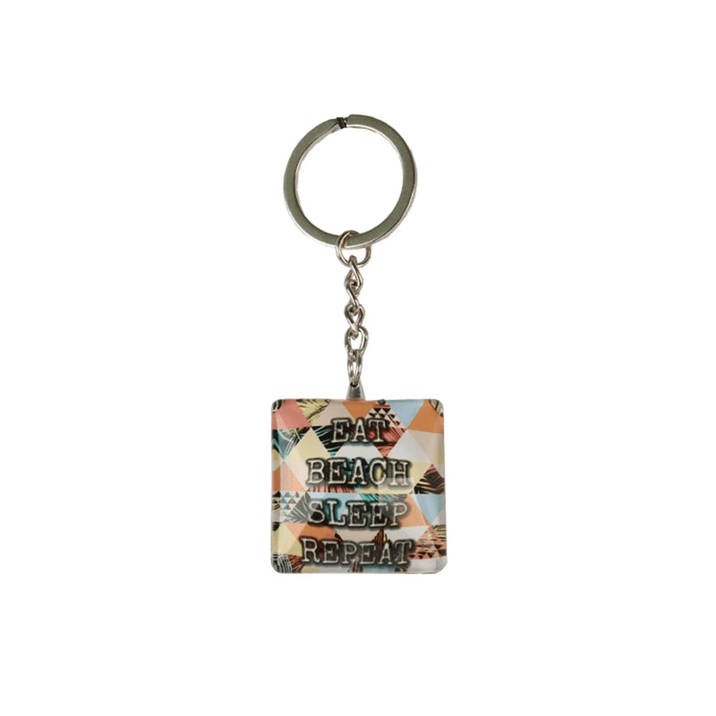 Gerkimex sleutelhanger met tekst 3,5x3,5x2cm