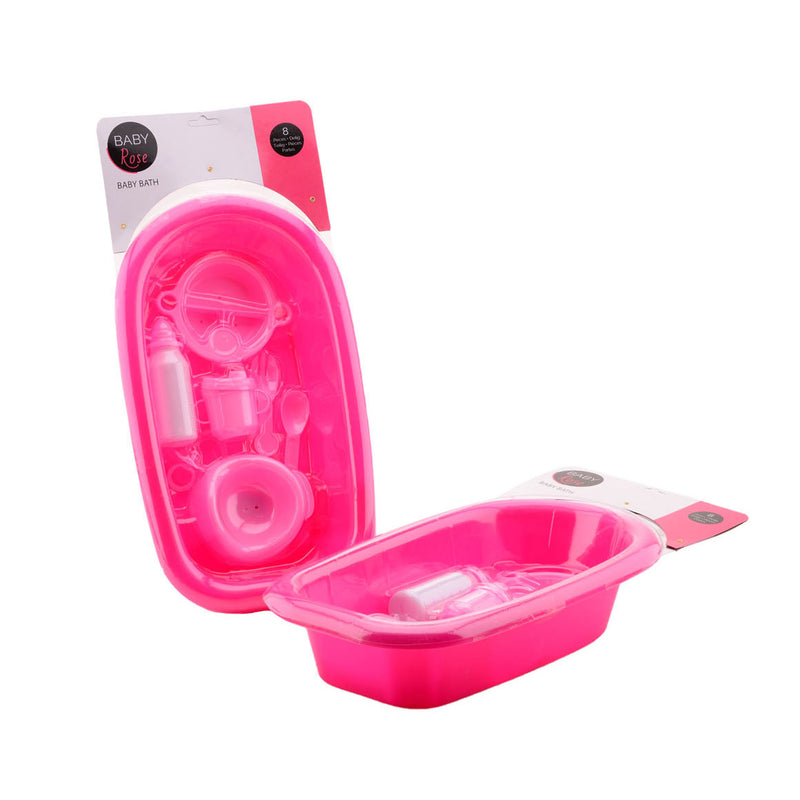 Baby rose babybad met accessoires