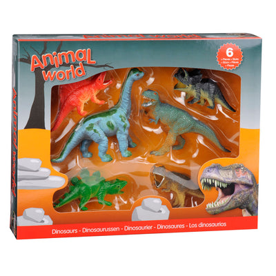 Johntoy Dinosaurussen Giftbox, 6st.