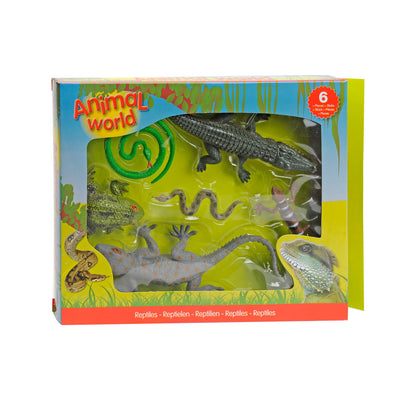 Johntoy reptielen giftbox, 6st.