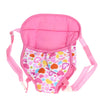 Johntoy baby rose buikdraagzak voor poppen