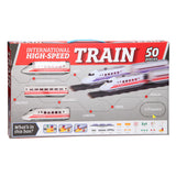 Johntoy hogesnelheidstrein set, 50dlg. - afbeelding 2