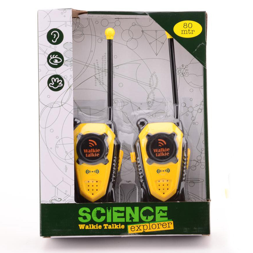 Johntoy Science Explorer Walkie Talkie