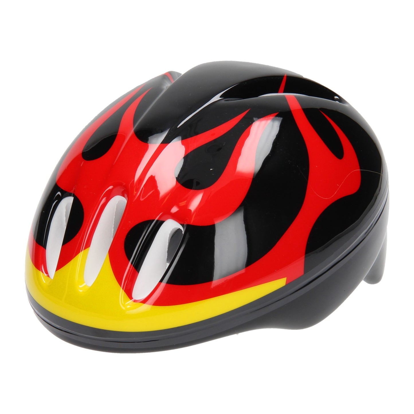 Johntoy fietshelm, maat 50-54 - zwart