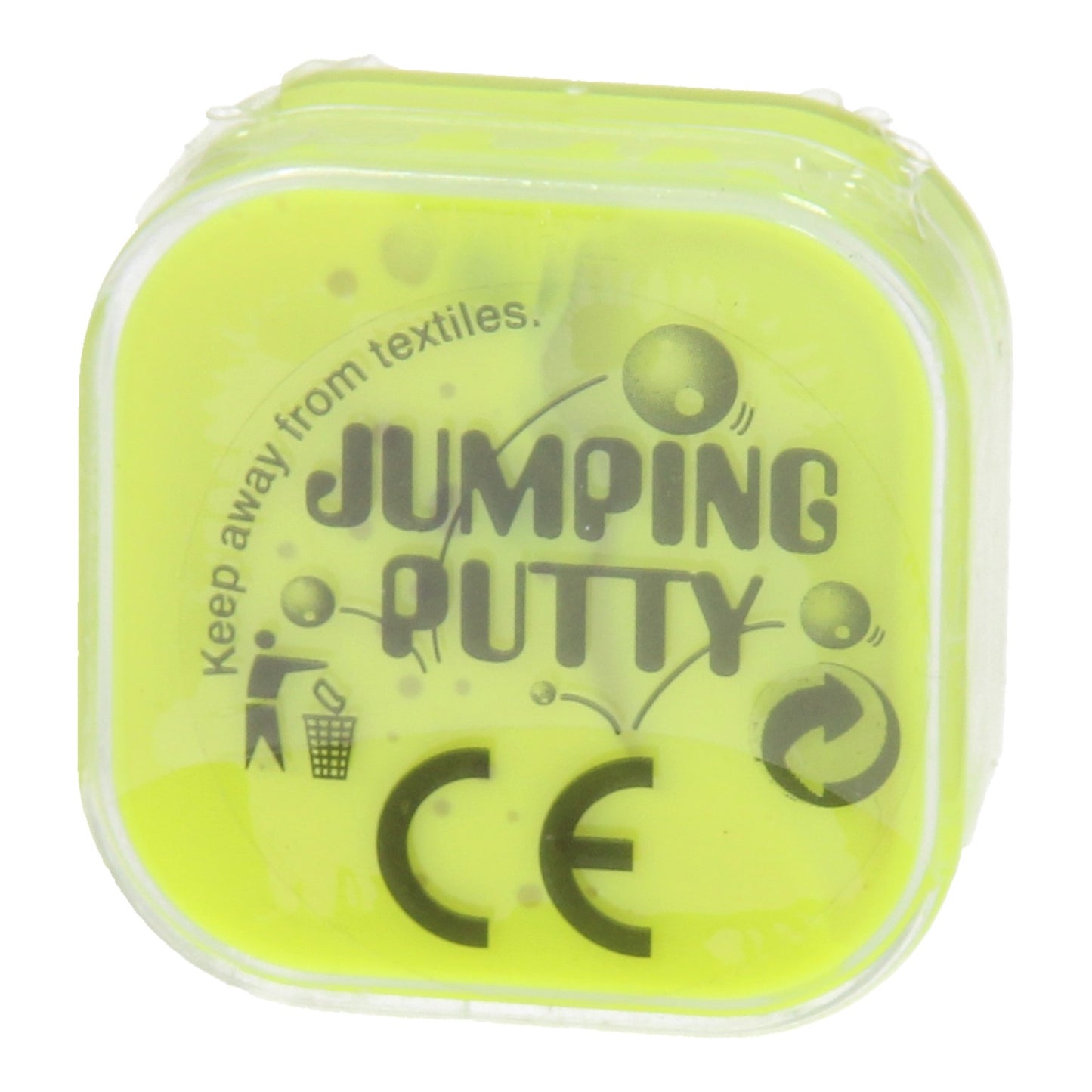 Johntoy stuiter putty met oogjes