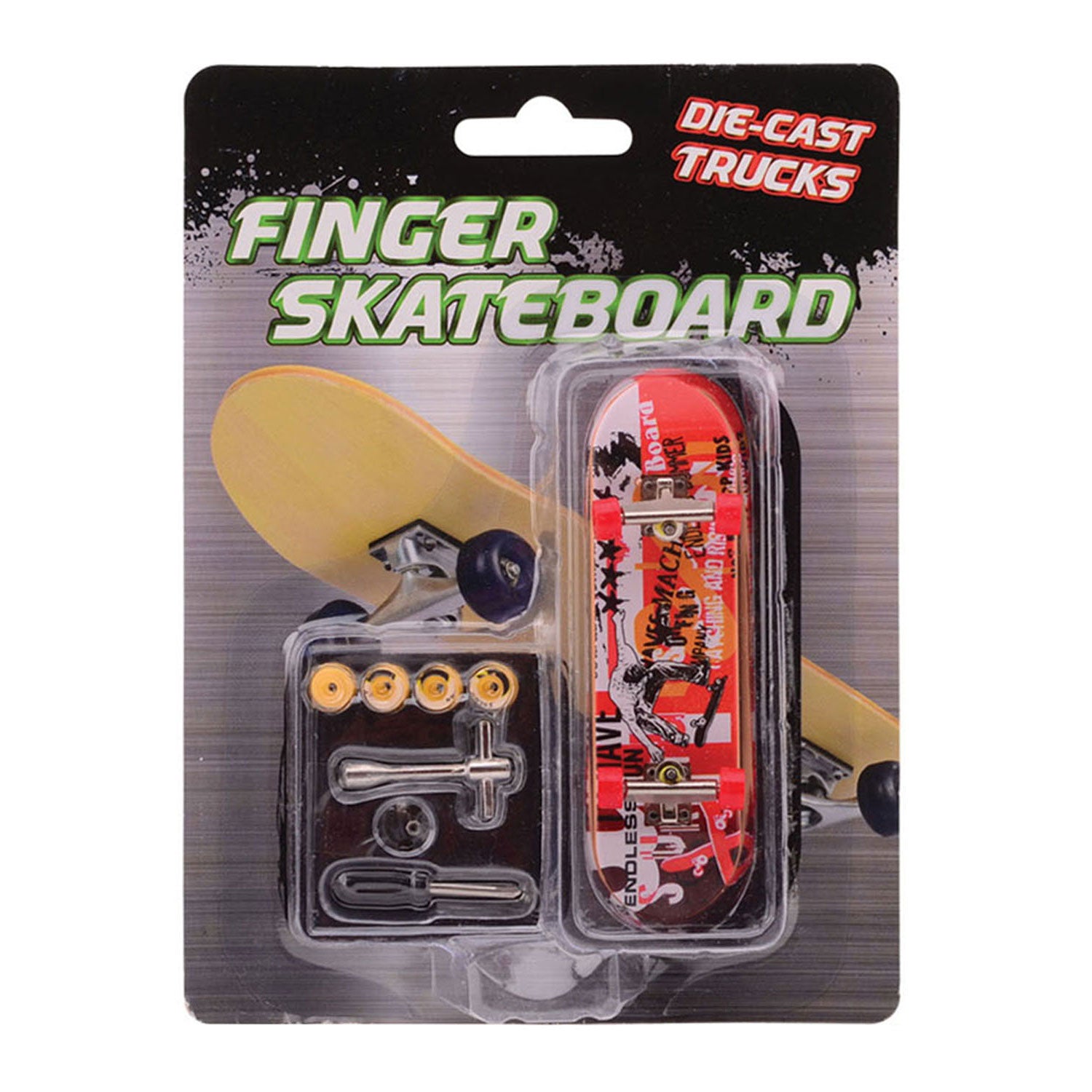 Johntoy vinger skateboard met accessoires