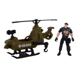 Johntoy army forces speelset in doos klein 2 assorti - afbeelding 4