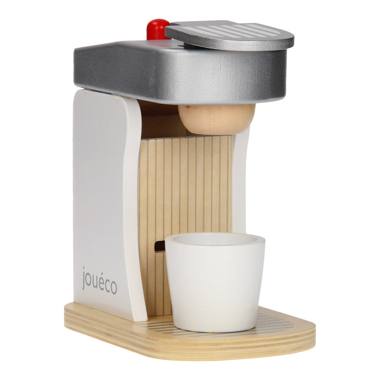 Joueco jouéco houten koffiezetapparaat met accessoires