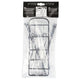 Ventura achterdrager 26-28 screw-on ii s - zwart