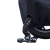 Ds covers motorhoes alfa 3w zonder ruimte voor topkoffer - zwart