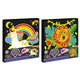 Grafix moxy diamond painting canvas glow in the dark 20x20cm