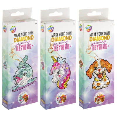 Moxy diamond painting sleutelhanger 3 assorti