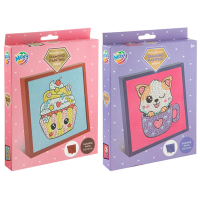 Moxy diamond painting velvet met frame