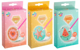 Moxy diamond paintinging spiegel ø8cm 3 assorti - afbeelding 1
