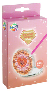 Moxy diamond paintinging spiegel ø8cm 3 assorti - afbeelding 2