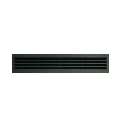 Renson 1069741 - deurrooster pvc 761 450x90 zwart | 2 stuks