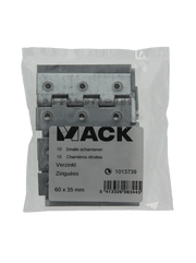 Mack 1013739 - 10 smalle scharnieren verzinkth 60 x b 35 mm | 5 stuks - afbeelding 4