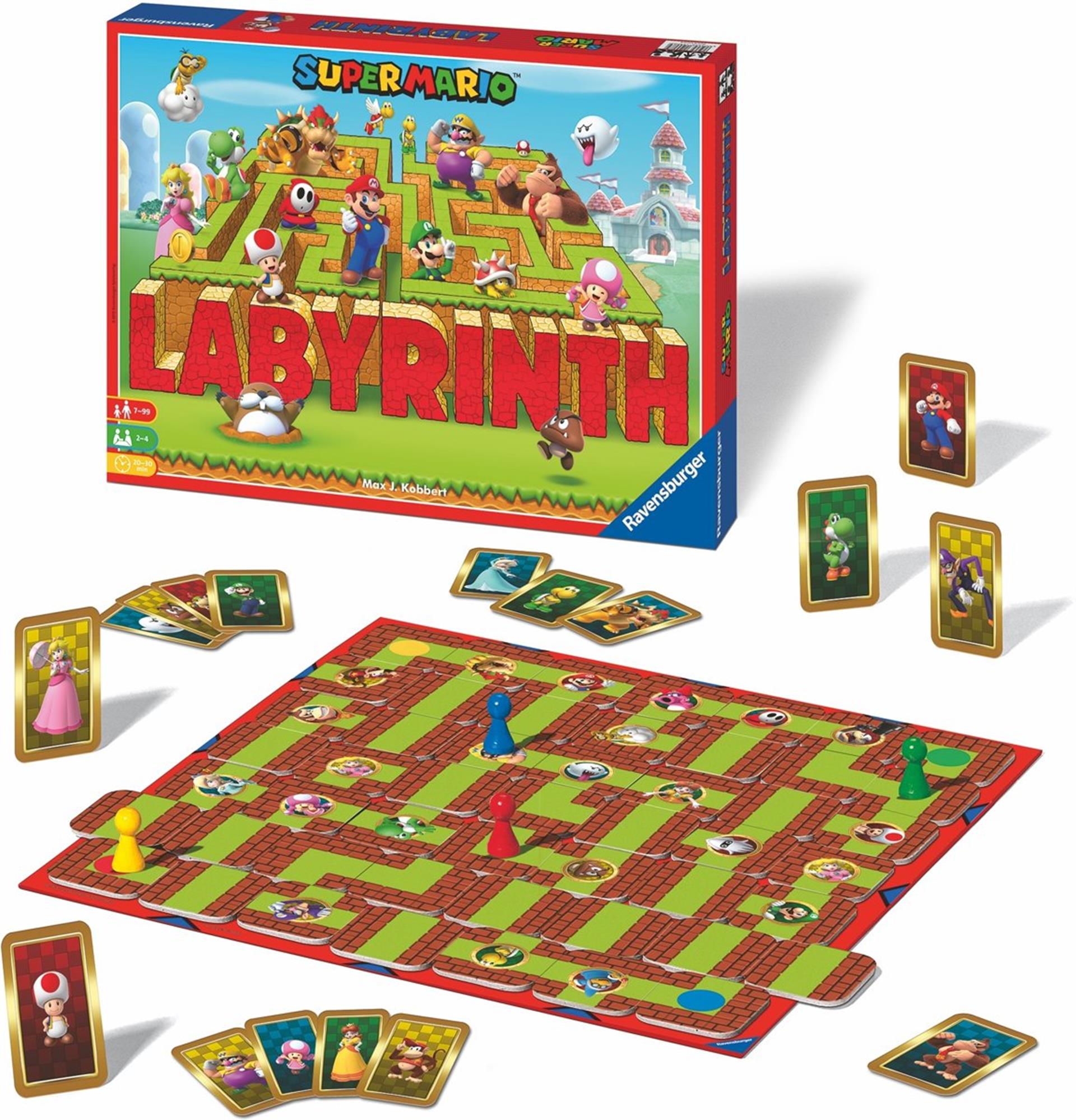 Ravensburger super mario labyrinth bordspel